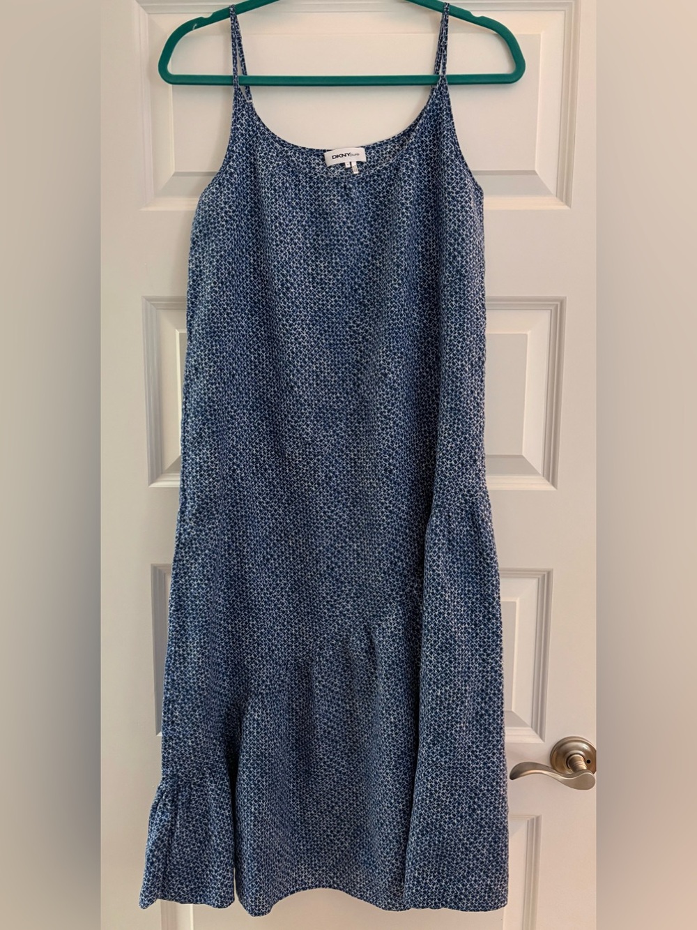 DKNY Pure ~ Dress ~ Small ~ Blue & White ~ NWOT
